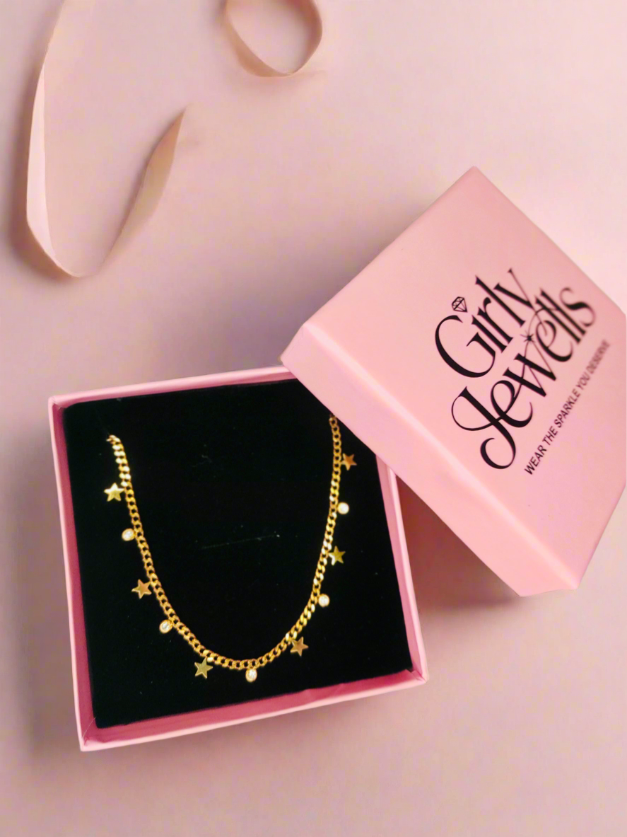 π Stargaze Shine Necklace β Celestial Glam by Girly Jewells β¨π