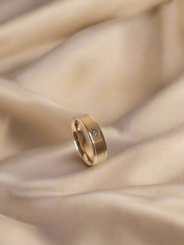 💍✨ Diamond Drape | 18K Gold Plated Ring – Girly Jewells Exclusive 💖