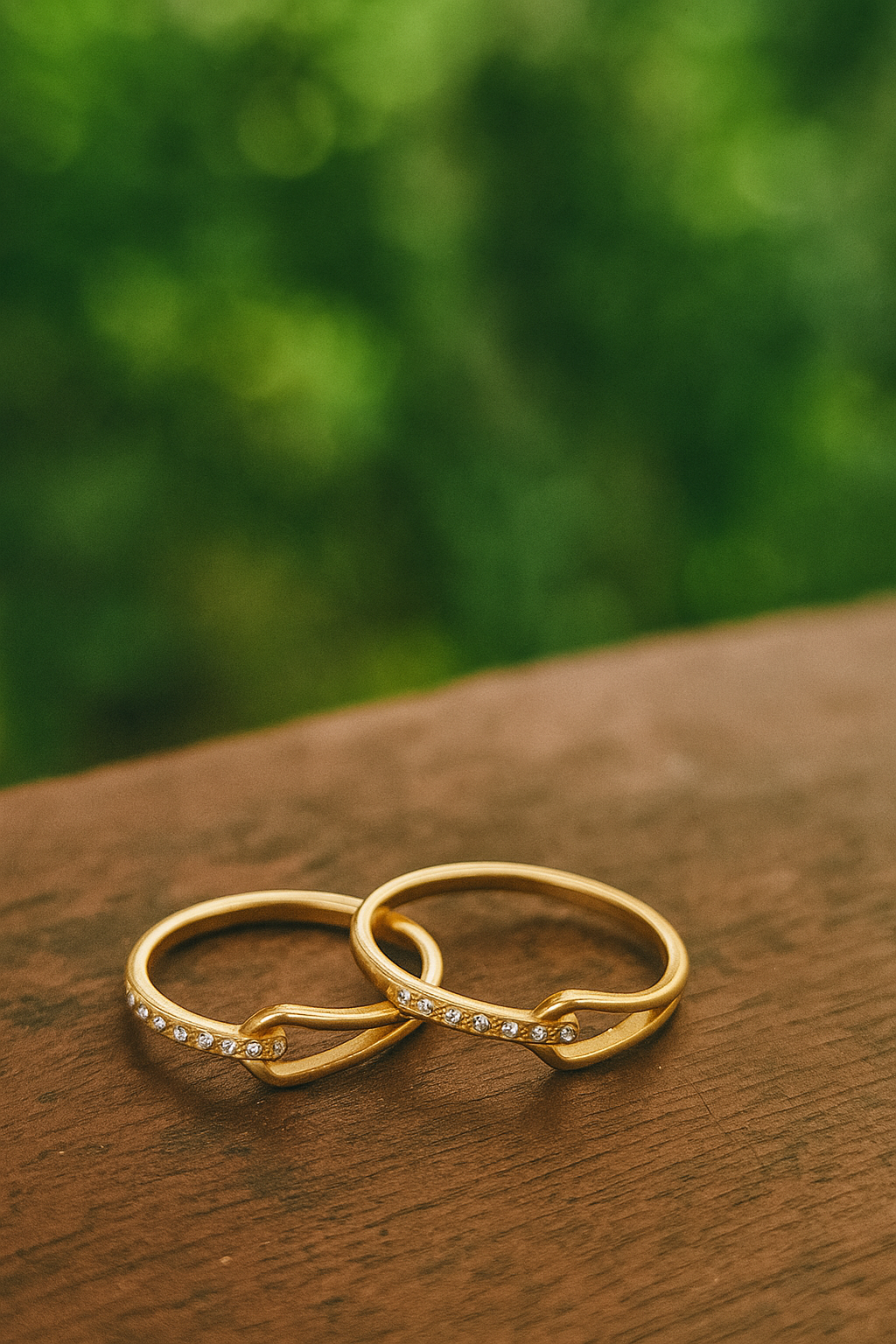 Eternal Dazzle Loop Ring 💍 by Girly Jewells 💎